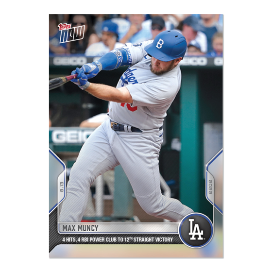 2022 Topps Now #701 Max Muncy