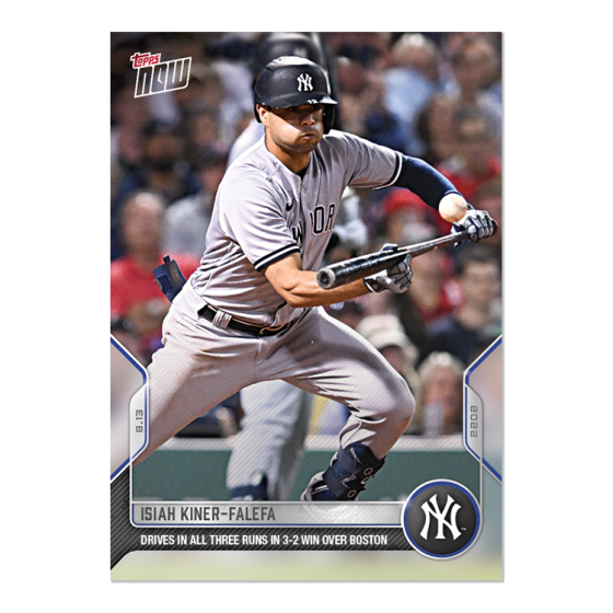 2022 Topps Now #705 Isiah Kiner-Falefa
