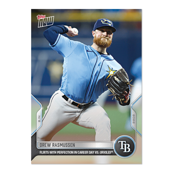 2022 Topps Now #708 Drew Rasmussen