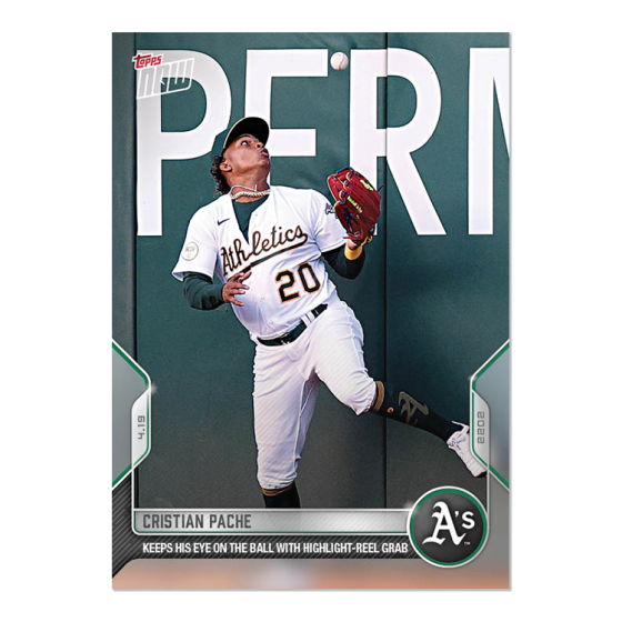 2022 Topps Now #71 Cristian Pache