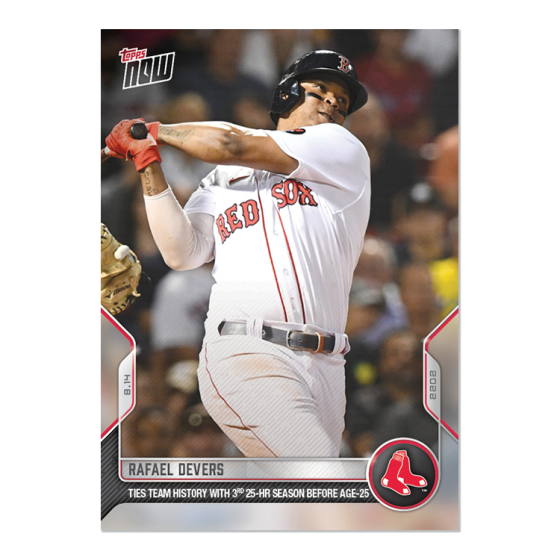 2022 Topps Now #713 Rafael Devers