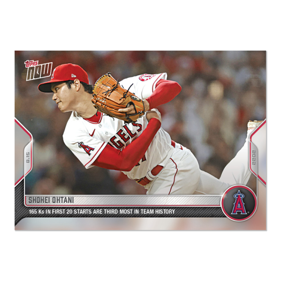 2022 Topps Now #715 Shohei Ohtani