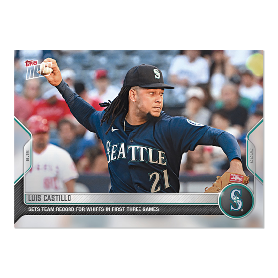 2022 Topps Now #716 Luis Castillo