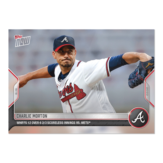 2022 Topps Now #720 Charlie Morton