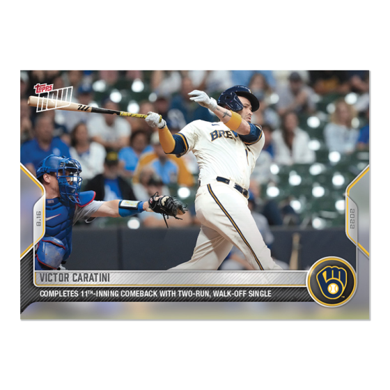 2022 Topps Now #722 Víctor Caratini
