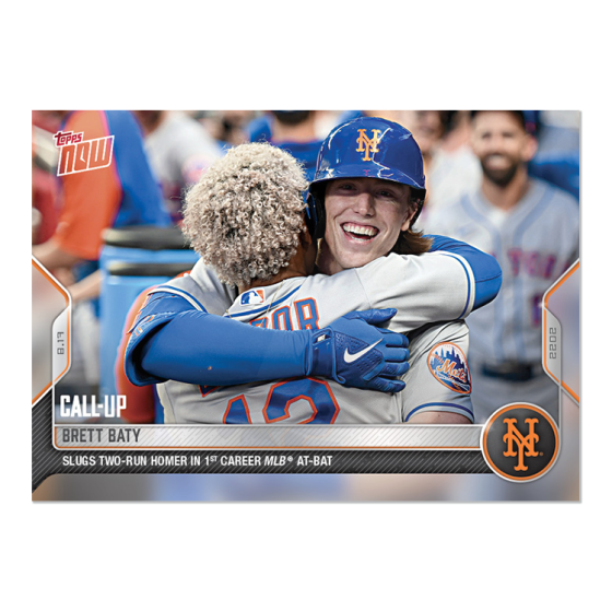 2022 Topps Now #729 Brett Baty