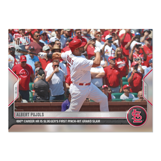 2022 Topps Now #730 Albert Pujols