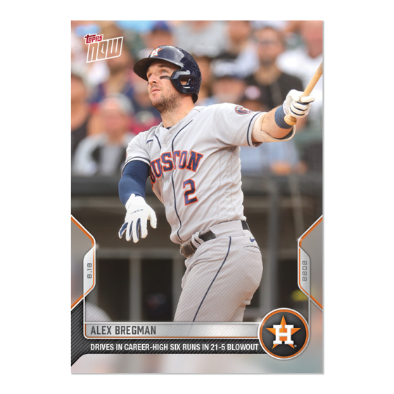 2022 Topps Now #732 Alex Bregman