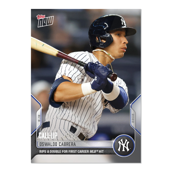 2022 Topps Now #735 Oswaldo Cabrera