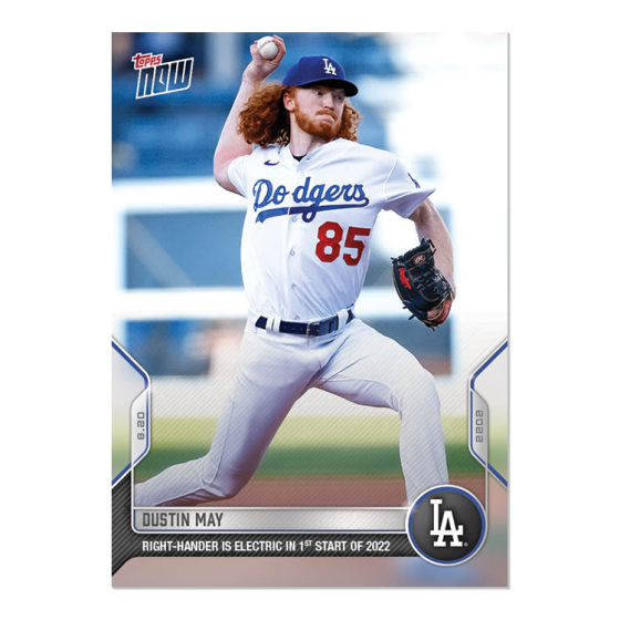 2022 Topps Now #751 Dustin May