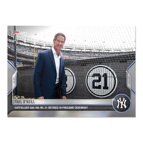 2022 Topps Now #755 Paul O'Neill