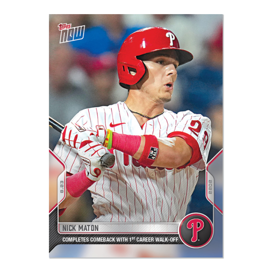 2022 Topps Now #763 Nick Maton