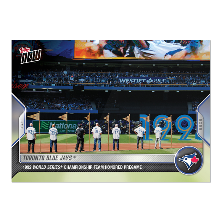 2022 Topps Now #787 Toronto Blue Jays