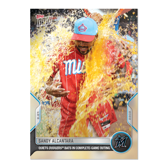 2022 Topps Now #789 Sandy Alcantara