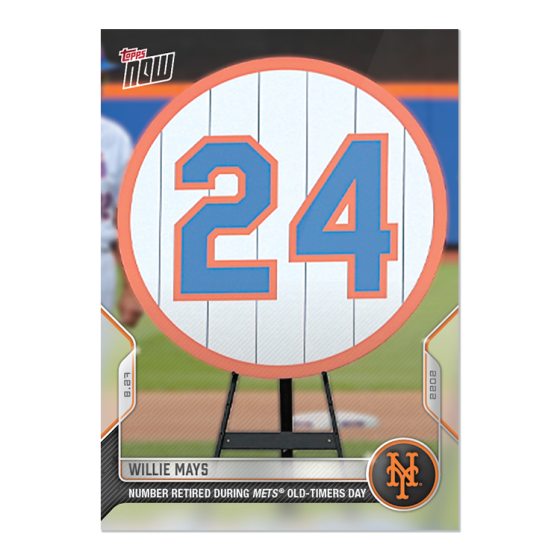 2022 Topps Now #792 Willie Mays