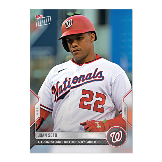 2022 Topps Now #80 Juan Soto