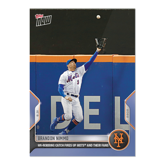 2022 Topps Now #813 Brandon Nimmo