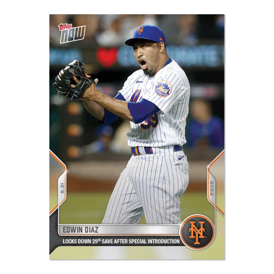 2022 Topps Now #814 Edwin Díaz