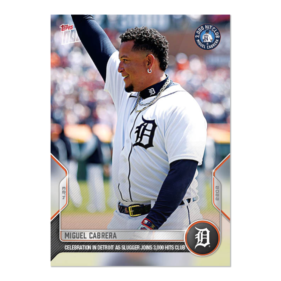 2022 Topps Now #83 Miguel Cabrera