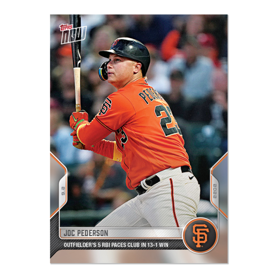 2022 Topps Now #830 Joc Pederson