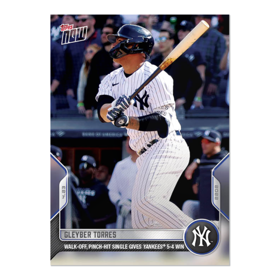 2022 Topps Now #84 Gleyber Torres