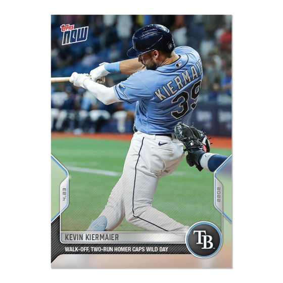 2022 Topps Now #86 Kevin Kiermaier