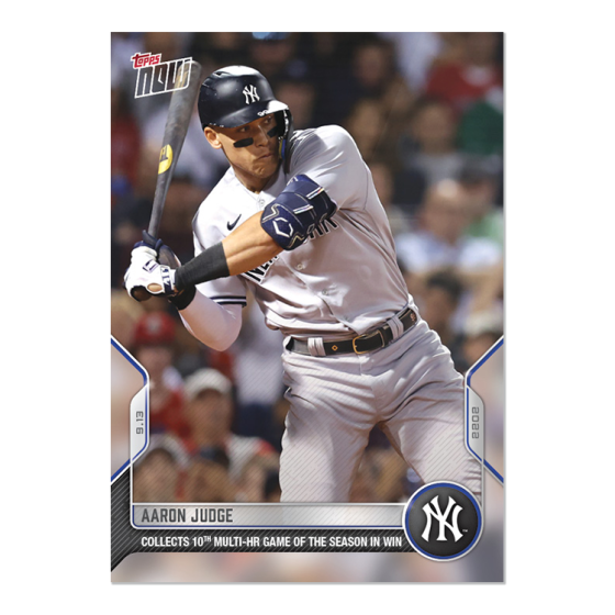 2022 Topps Now #895 Aaron Judge
