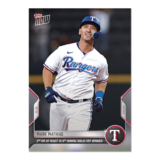 2022 Topps Now #897 Mark Mathias