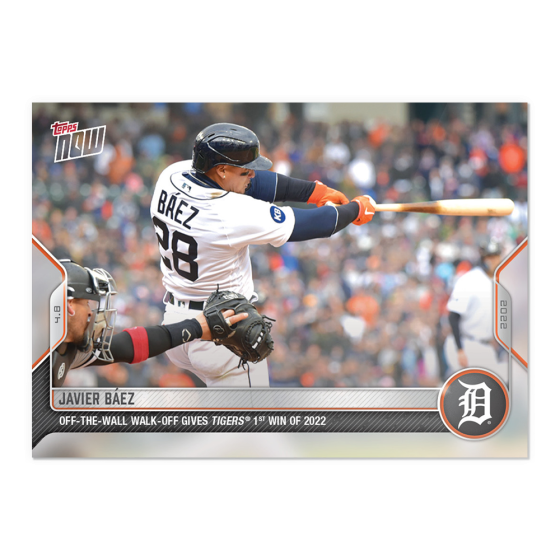 2022 Topps Now #9 Javier Báez