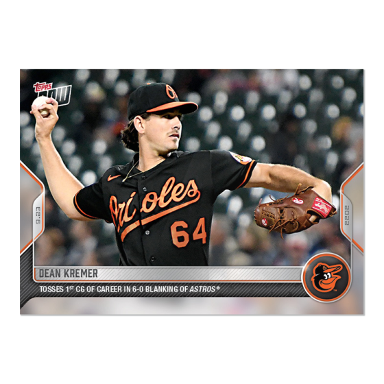 2022 Topps Now #947 Dean Kremer