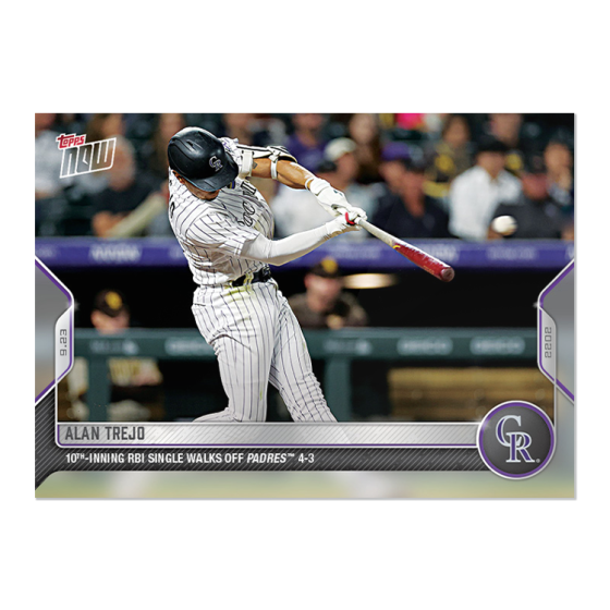 2022 Topps Now #949 Alan Trejo