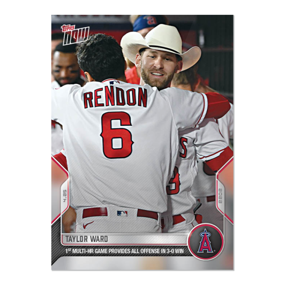 2022 Topps Now #95 Taylor Ward