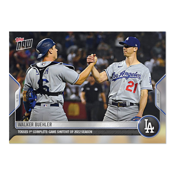 2022 Topps Now #96 Walker Buehler