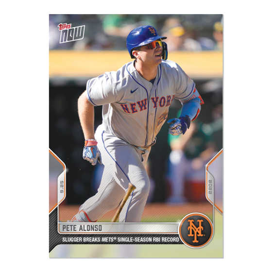2022 Topps Now #960 Pete Alonso
