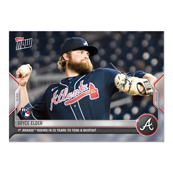 2022 Topps Now #962 Bryce Elder