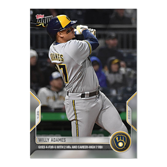 2022 Topps Now #98 Willy Adames