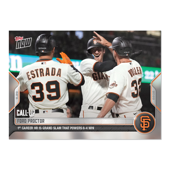 2022 Topps Now #983 Ford Proctor