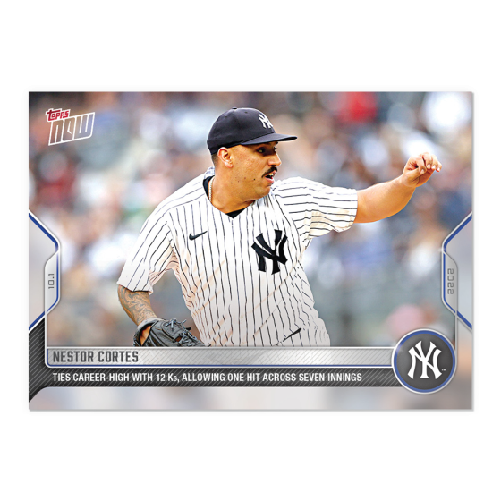 2022 Topps Now #995 Nestor Cortes