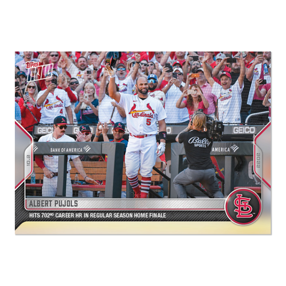 2022 Topps Now #998 Albert Pujols