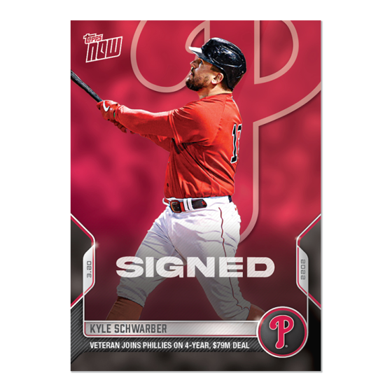 2022 Topps Now #ST-11 Kyle Schwarber