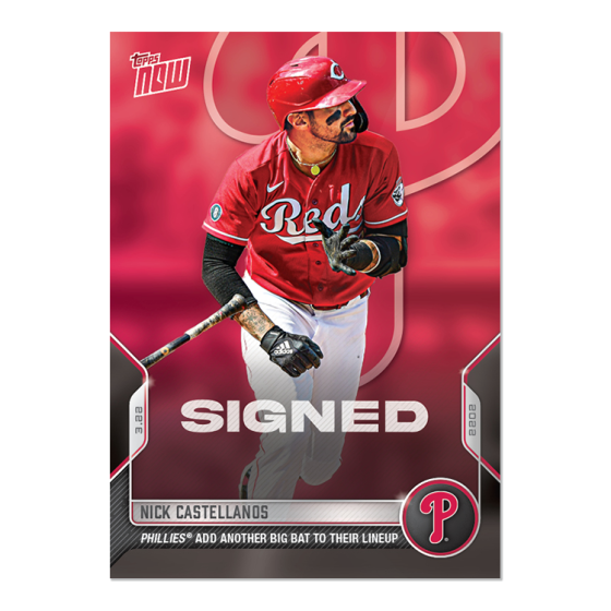 2022 Topps Now #ST-13 Nick Castellanos