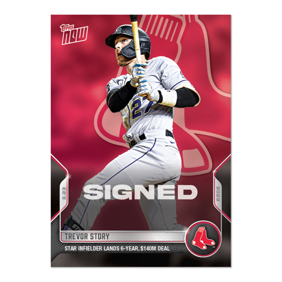 2022 Topps Now #ST-14 Trevor Story
