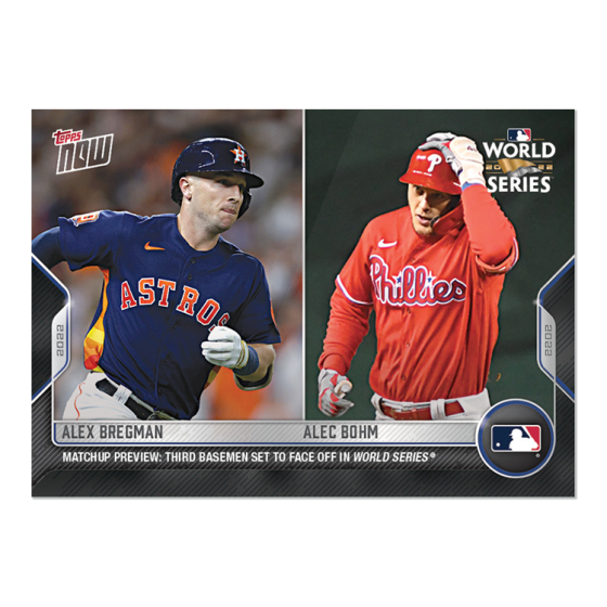 2022 Topps Now #WSM-5 Alex Bregman / Alec Bohm
