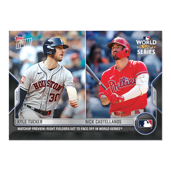 2022 Topps Now #WSM-6 Kyle Tucker / Nick Castellanos