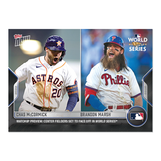 2022 Topps Now #WSM-7 Chas McCormick / Brandon Marsh