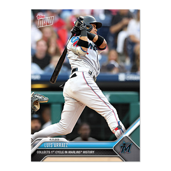 2023 Topps Now #100 Luis Arraez
