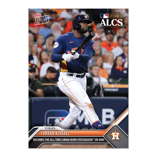 2023 Topps Now #1011 Yordan Alvarez