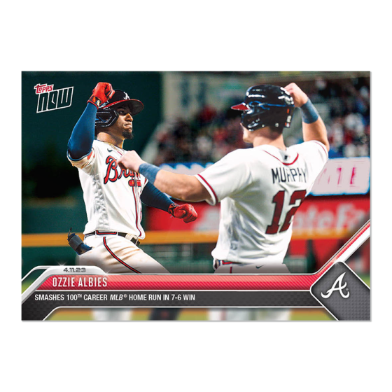 2023 Topps Now #102 Ozzie Albies