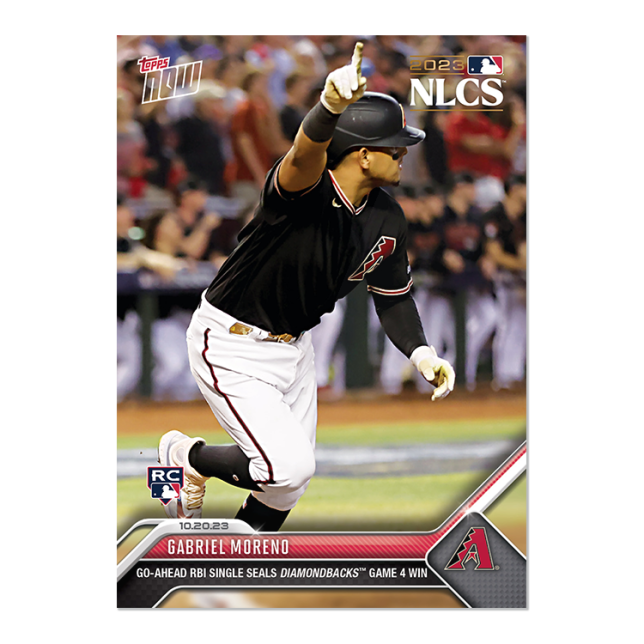 2023 Topps Now #1027 Gabriel Moreno RC