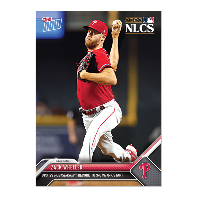 2023 Topps Now #1028 Zack Wheeler